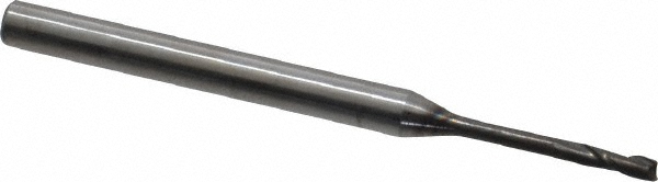 OSG 70200316 Square End Mill: 1/16 Dia, 3/16 LOC, 1/8 Shank Dia, 1-3/4 OAL, 2 Flutes, Solid Carbide Image