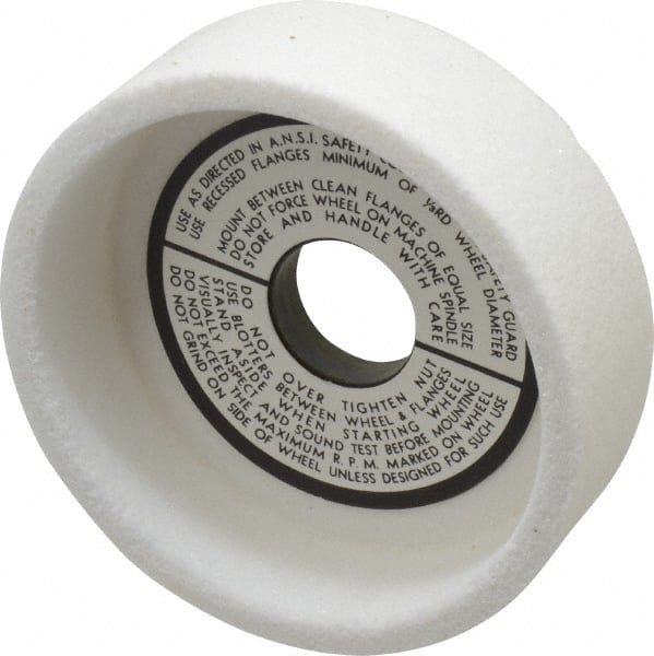 Grier Abrasives T6-5W33395 Tool & Cutting Grinding Wheel: 5" Dia, 1-1/2" Width, 60 Grit, H Hardness, Type 6 