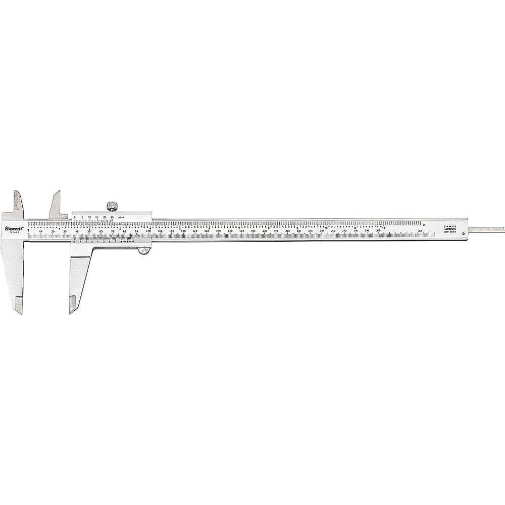 Starrett 61886 Vernier Caliper: 12", 0.001" Graduation, Stainless Steel Image