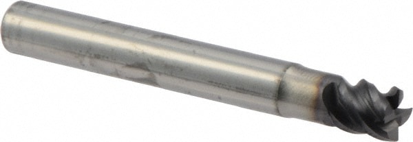 Seco 2587624 Corner Radius End Mill: 0.2362" Dia, 0.2362" LOC, 0.0079" Radius, 4 Flutes, Solid Carbide Image