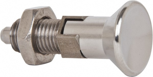 Gibraltar IPG-106ss-G M12x1.5, 17mm Thread Length, 6mm Plunger Diam, Lockout Knob Handle Indexing Plunger Image