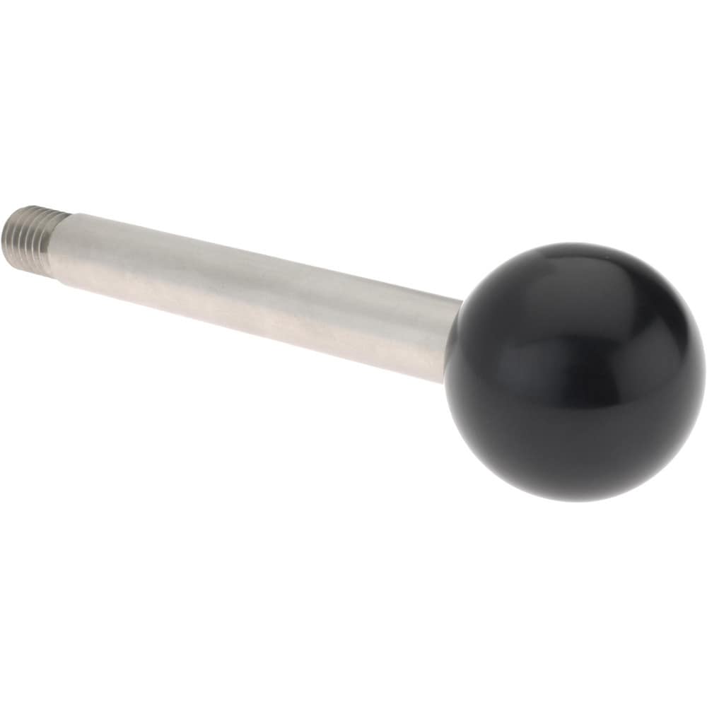 1/2-13 Stem, 1.38" Knob Diam, 1/2" Shaft Diam, Type A Gear Lever Arm with Ball Knob
