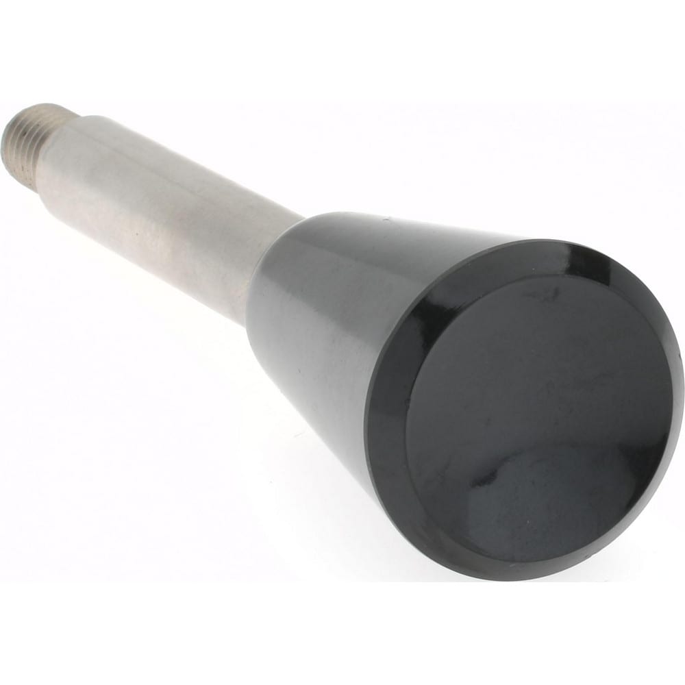 5/16-18 Stem, 0.98" Knob Diam, 1/4" Shaft Diam, Type C Gear Lever with Taper End