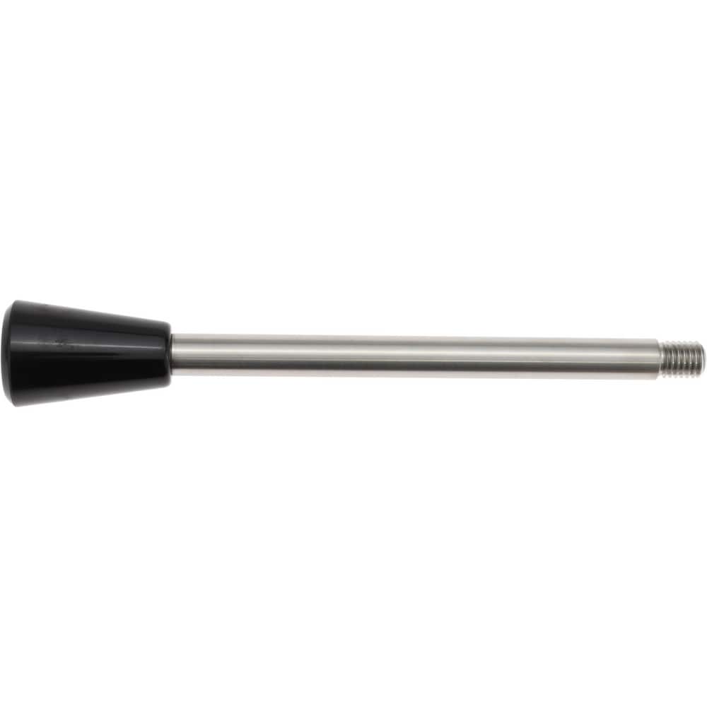 1/2-13 Stem, 1.38" Knob Diam, 1/2" Shaft Diam, Type C Gear Lever with Taper End