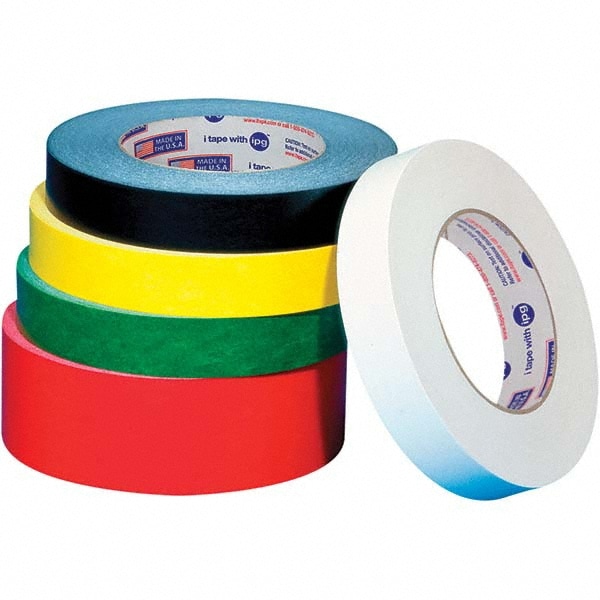 Intertape - Packing Tape: 54.8' Long, White, Synthetic Rubber Adhesive ...