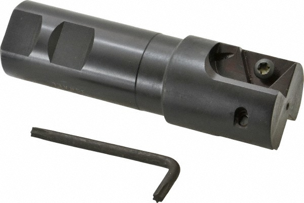 Kennametal 1280598 Indexable Thread Mill: 1.654" Cut Dia, 1.77" Max Hole Depth, Internal & External Image