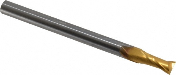 SGS 32283 Square End Mill: 5/16 Dia, 11/16 LOC, 5/16 Shank Dia, 4 OAL, 2 Flutes, Solid Carbide Image