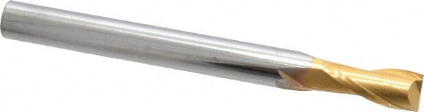 SGS 32284 Square End Mill: 3/8 Dia, 7/8 LOC, 3/8 Shank Dia, 4 OAL, 2 Flutes, Solid Carbide Image