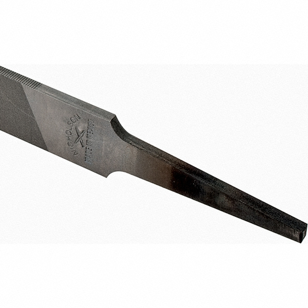 Nicholson Hand File Rectangular Double Cut Fine 6 Length American