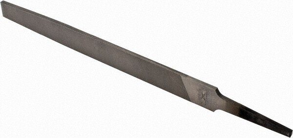 Rectangular Single Cut Nicholson Mill Hand File American Pattern 4 Length 4 Length 08306N Fine