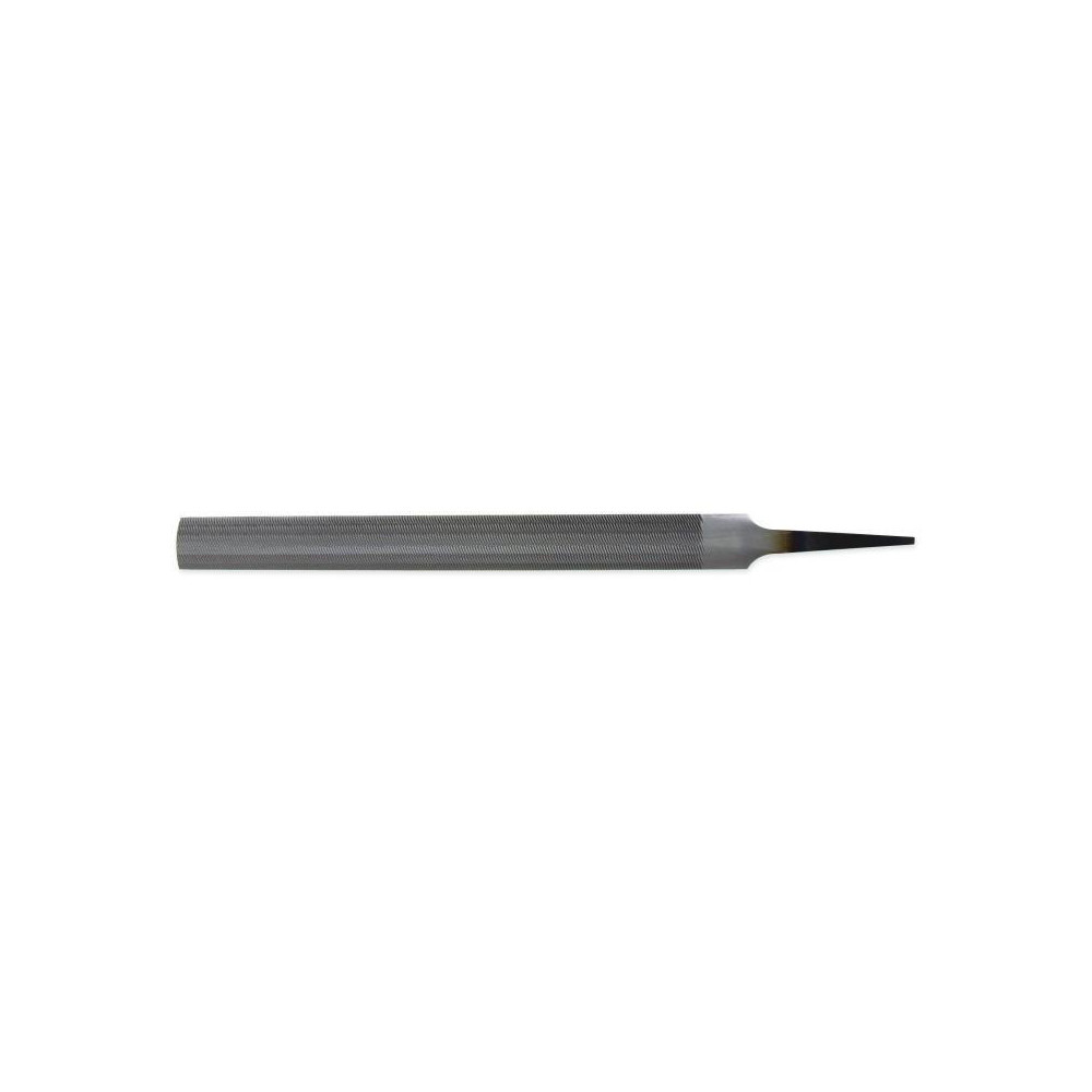American-Pattern File: 4" Long, Half Round, Single