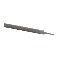 Nicholson 12" Second Cut Cabinet Half Round Rasp - 1-11/32" Wide x 11/32" Thick, Standard Handle | Part #17751N