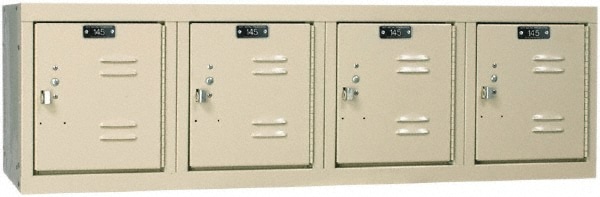 HALLOWELL U1482-4WM-A-PT 1-Wide Locker: Padlock Image