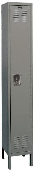 HALLOWELL U1228-1HG 1-Wide Locker: Padlock 