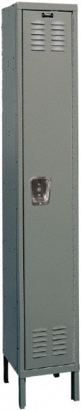 HALLOWELL U1258-1A-HG 1-Wide Locker: Image