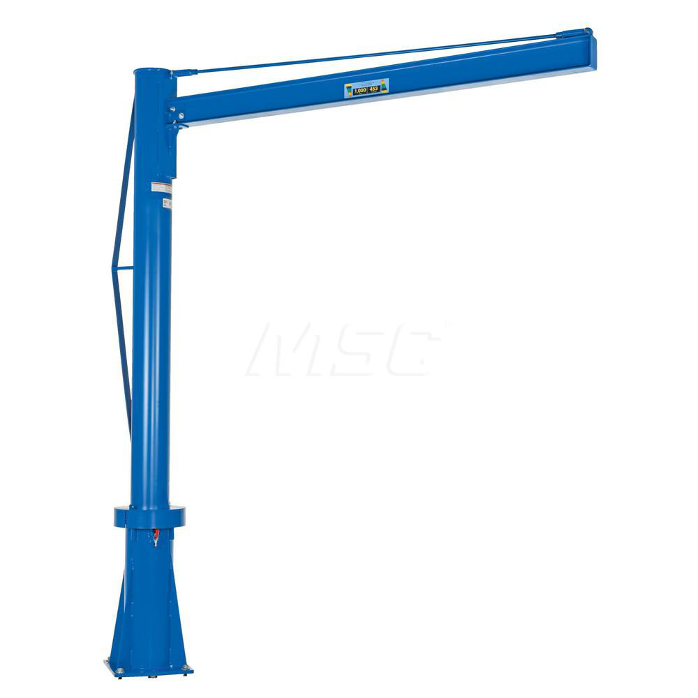 Vestil 1,000 Lb Steel Jib Crane 80816069 MSC Industrial Supply