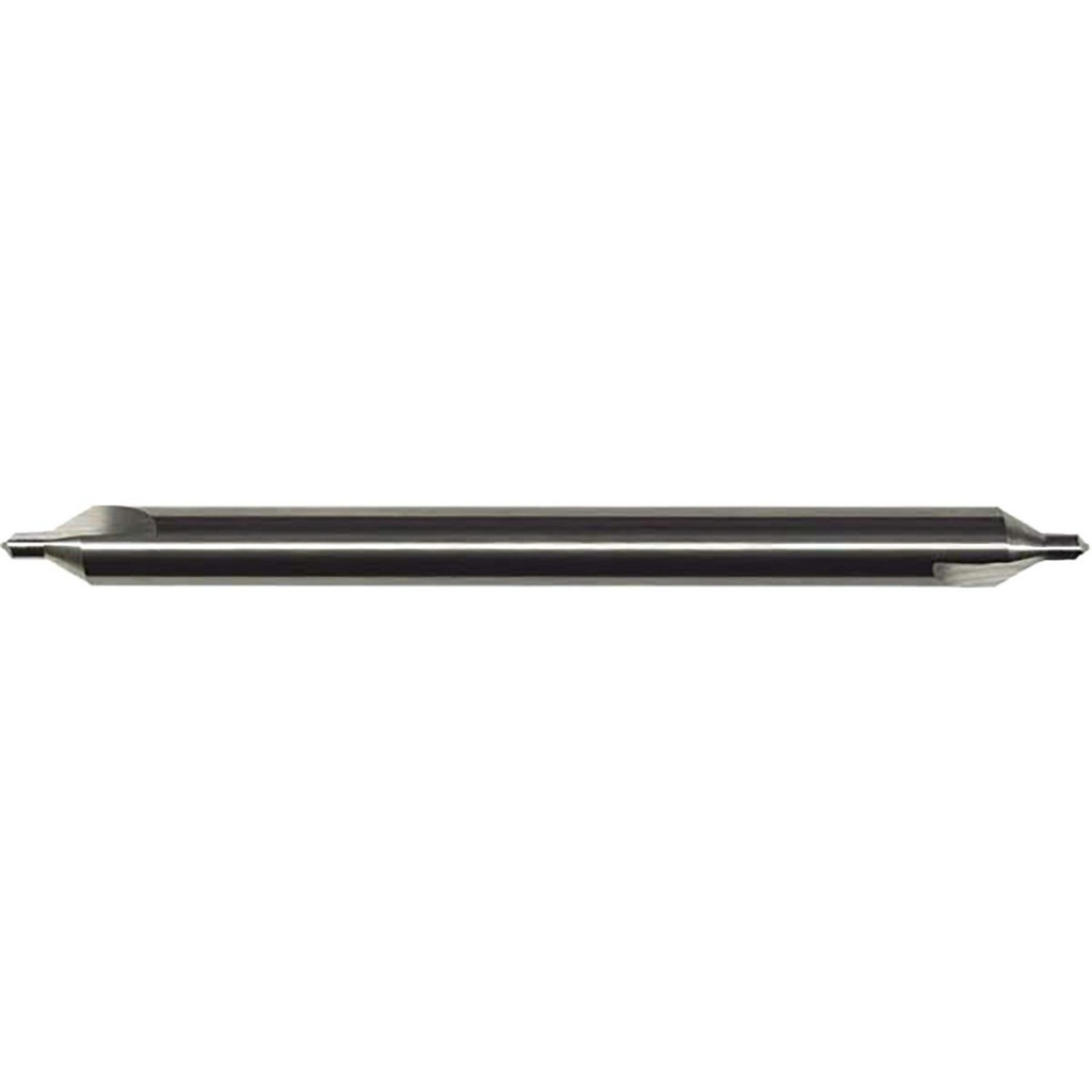 Keo | Arch Cutting Tools Combo Drill & Countersink: #0, 1/8" Body Dia, 463&deg, Solid Carbide - TiN Finish, 1/32" Point Dia, 1/32" Point