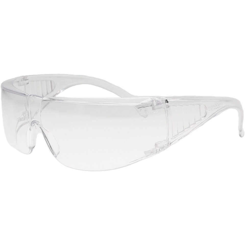 PRO-SAFE - Safety Glasses: Uncoated, Polycarbonate, Clear Lenses
