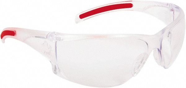 Safety Glass: Anti-Fog & Scratch-Resistant, Polycarbonate, Clear Lenses, Frameless, UV Protection
