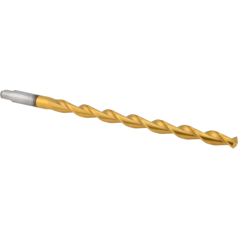Taper Length Drill Bit: Series 120DHT, 23/64" Dia, 135 ° Point, High Speed Steel