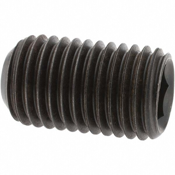 Set Screw: 7/8-9 x 1-1/2", Cup Point, Alloy Steel