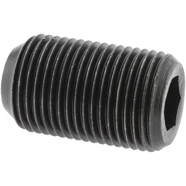 Set Screw: 3/4-16 x 1-1/4", Cup Point, Alloy Steel, Grade 8