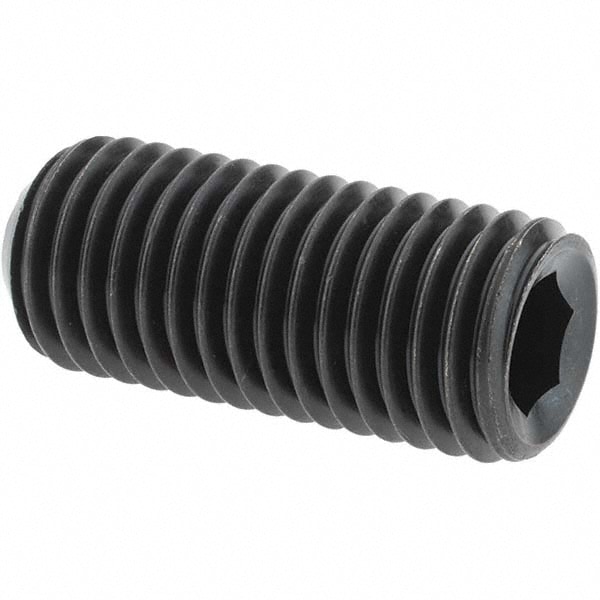 Set Screw: 3/4-10 x 1-3/4", Cup Point, Alloy Steel, Grade 8