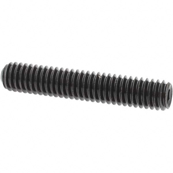 Set Screw: 5/16-18 x 1-3/4", Cup Point, Alloy Steel, Grade 8