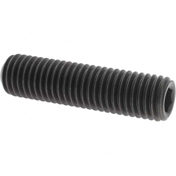 Set Screw: 5/8-11 x 2-1/2", Cup Point, Alloy Steel, Grade 8
