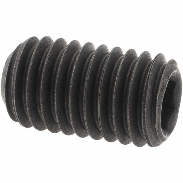Set Screw: 1/2-13 x 7/8", Cup Point, Alloy Steel, Grade 8