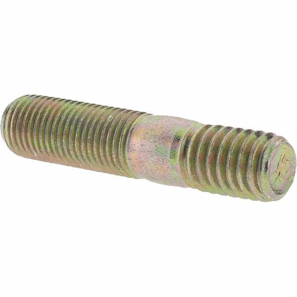 Unequal Double Threaded Stud: 1-3/4" OAL