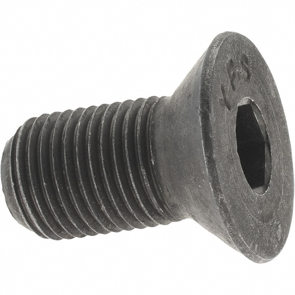 Value Collection Flat Socket Cap Screw 12 20 X 1 Alloy Steel Black Oxide Finish Msc 