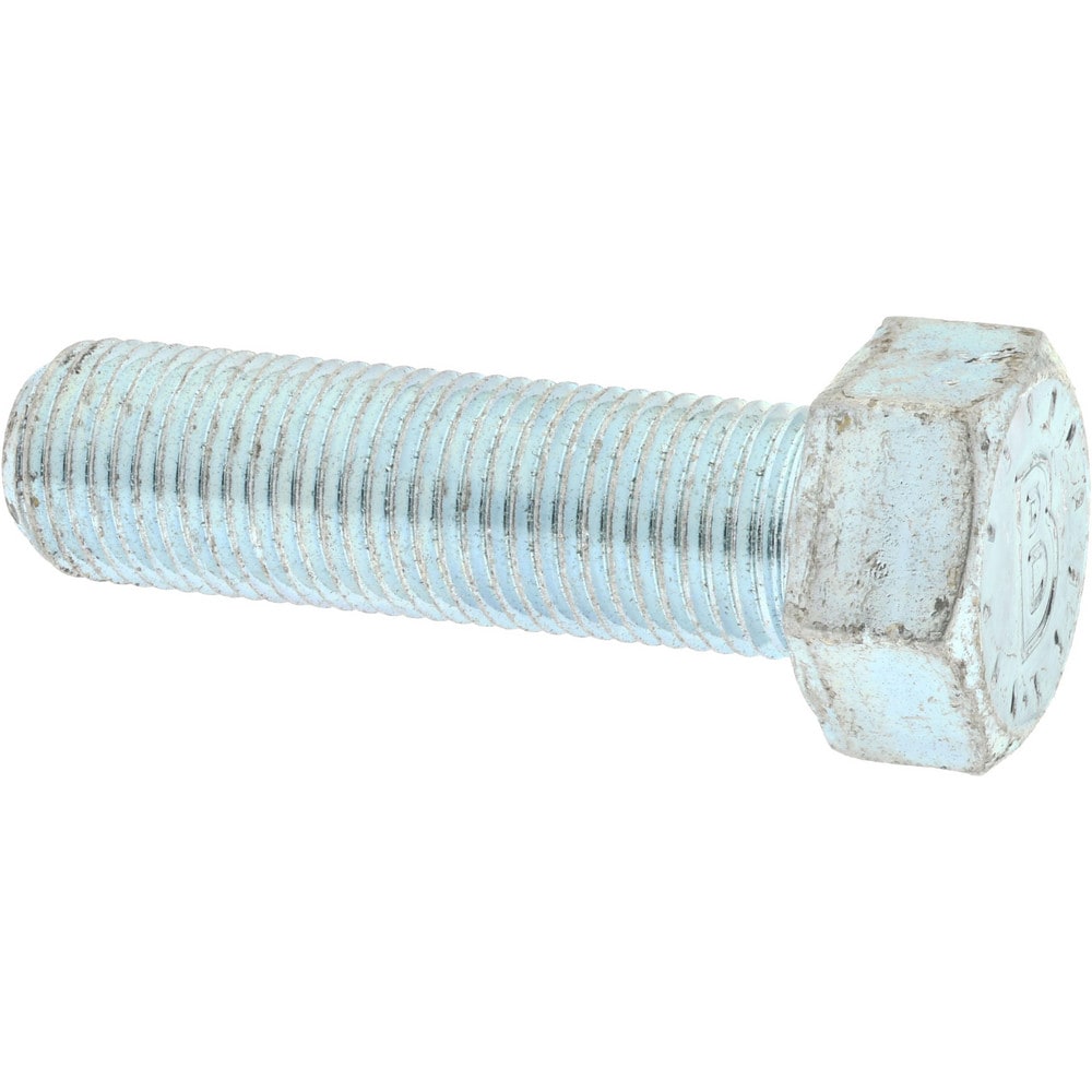 Bowmalloy 36407 Hex Head Cap Screw: 1/2-20 x 1-3/4", Grade 9 Alloy Steel, Zinc-Plated Clear Chromate Image