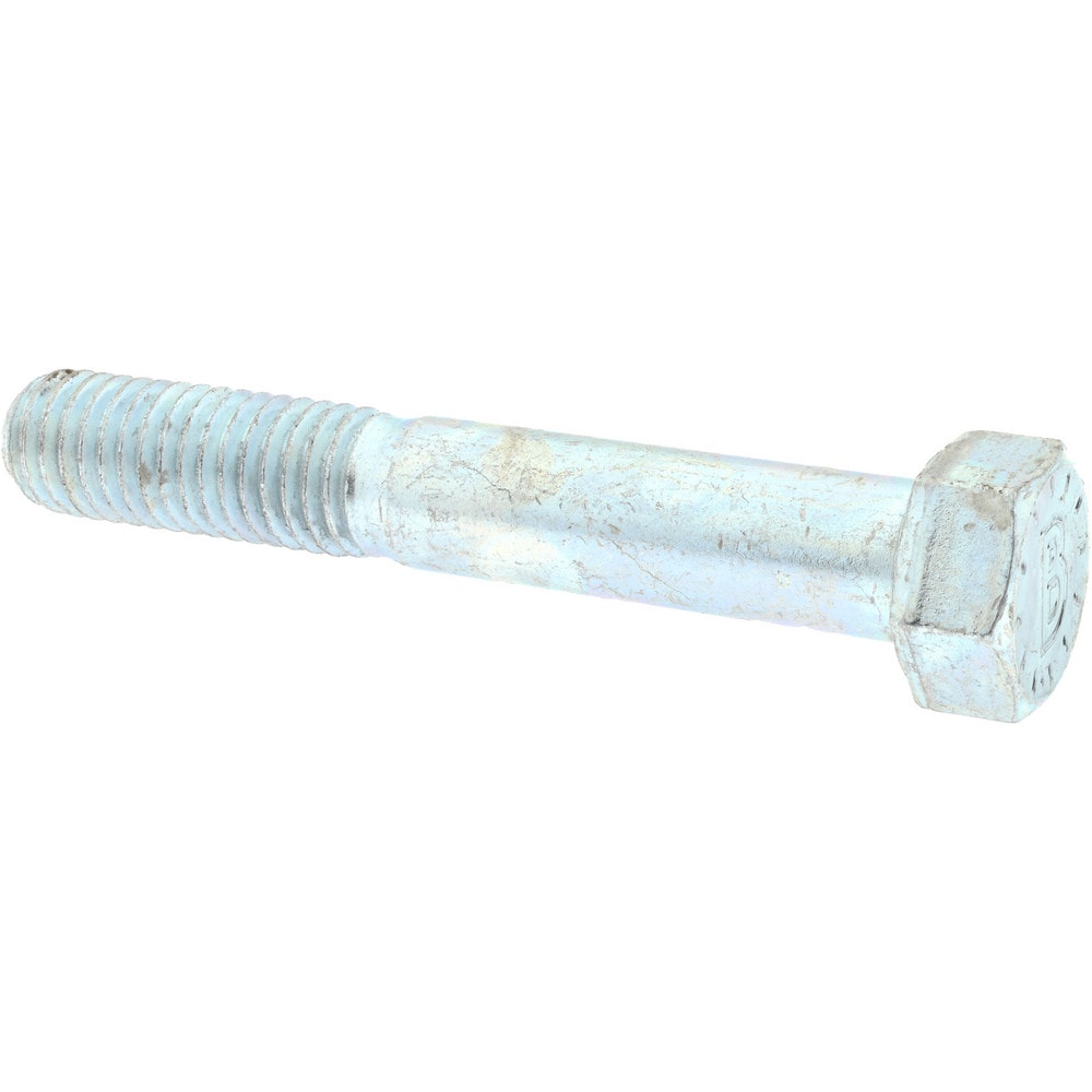 Bowmalloy 36113 Hex Head Cap Screw: 1/2-13 x 3-1/4", Grade 9 Alloy Steel, Zinc-Plated Clear Chromate Image