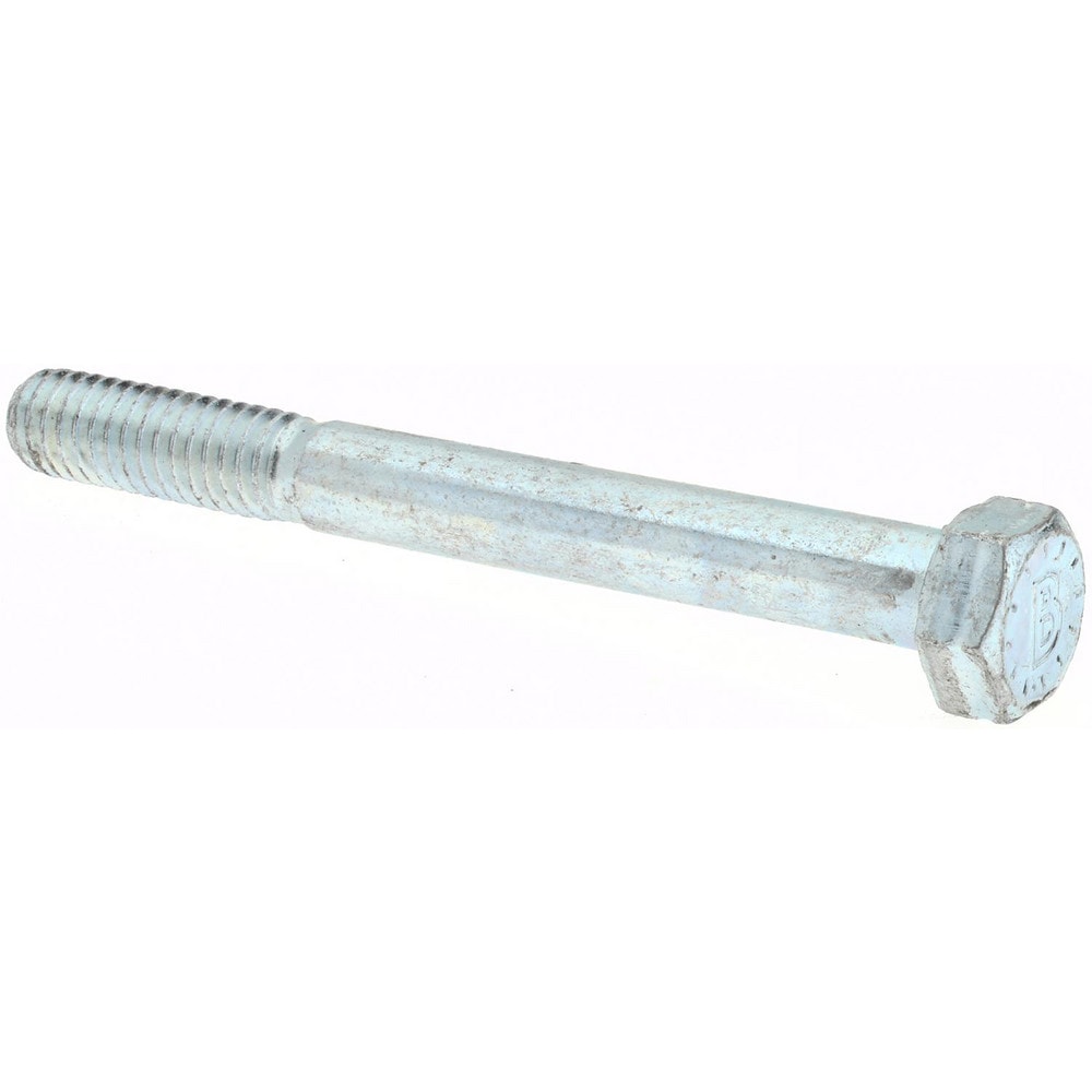 Bowmalloy 36008 Hex Head Cap Screw: 1/4-20 x 2", Grade 9 Alloy Steel, Zinc-Plated Image