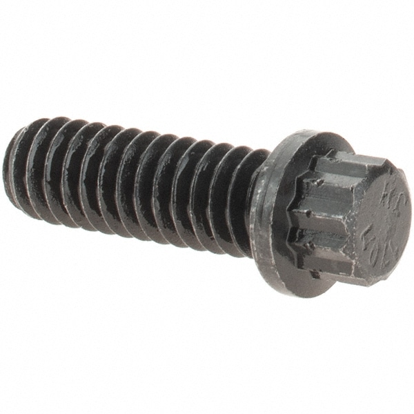 Flange Bolt: 1/4-20 UNC, 3/4" Length Under Head