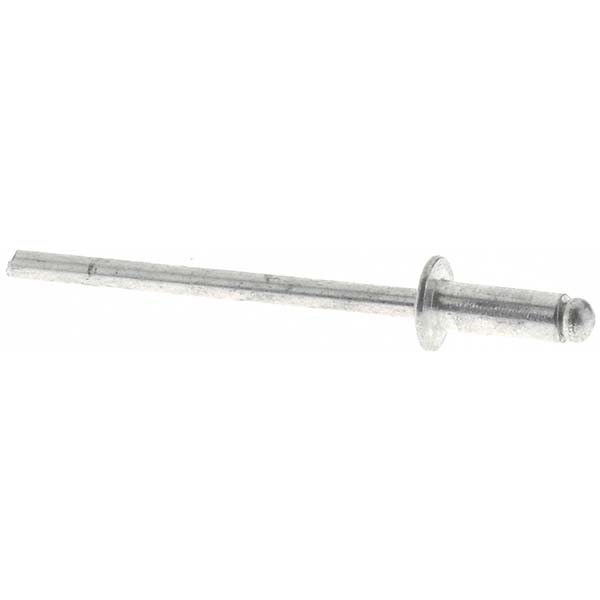 Value Collection - Open End Blind Rivet: Size 43, Dome Head, Aluminum ...