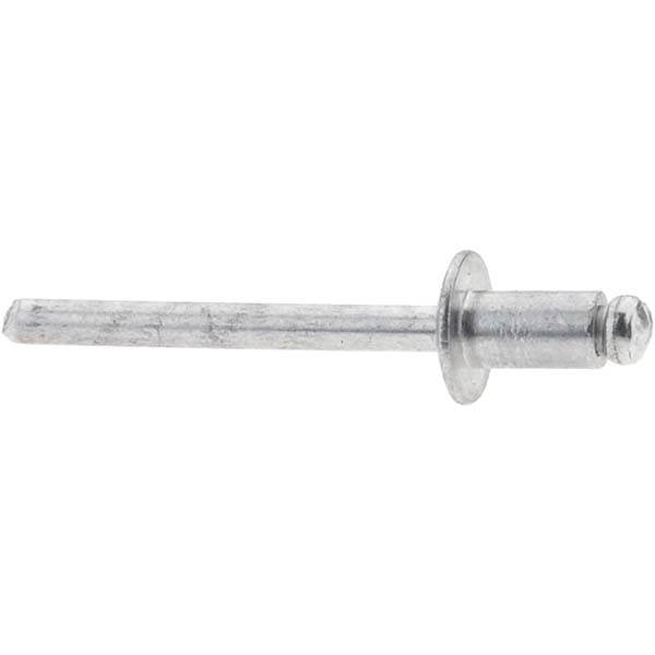 Value Collection - Open End Blind Rivet: Size 62, Dome Head, Aluminum ...