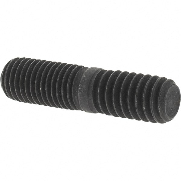 Unequal Double Threaded Stud: 5/16-24 & 5/16-18 Thread, 1-1/4" OAL