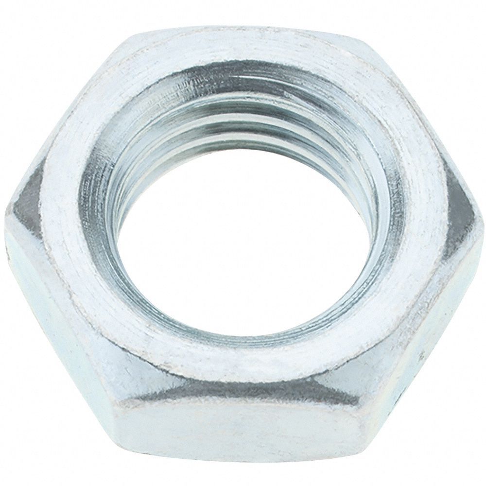 7/8-9 UNC Steel Right Hand Hex Jam Nut