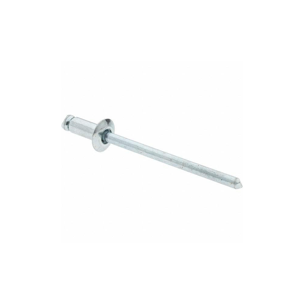 Sd41bs Rivet Value Collection - Open End Blind Rivet: Size 42, Dome Head, Steel Body ...