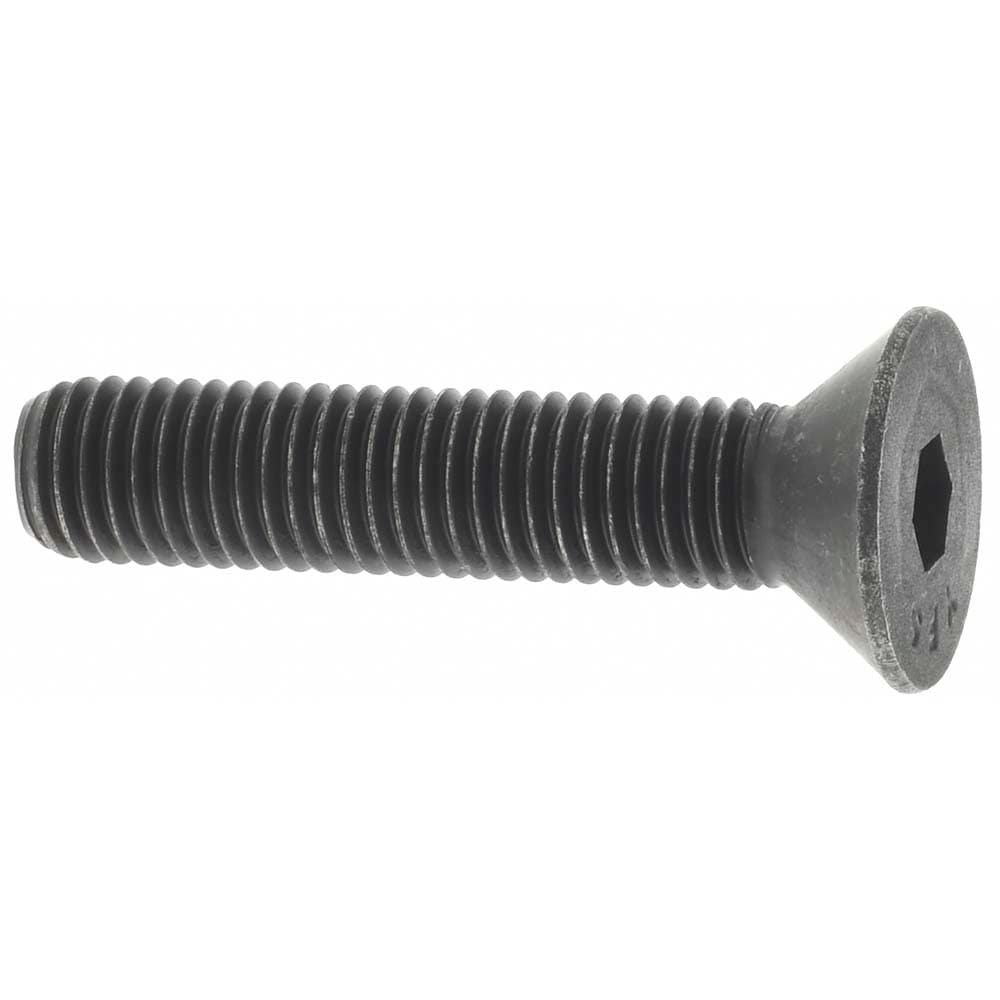 Value Collection - Flat Socket Cap Screw: 1/4-28 X 1-1/4" Long, Alloy ...