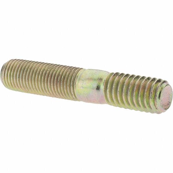 Unequal Double Threaded Stud: 2" OAL