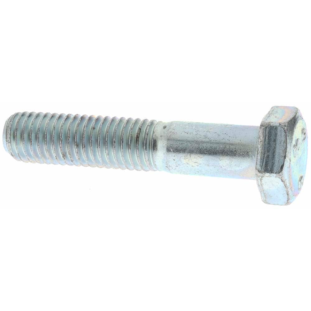 Value Collection Hex Head Cap Screw: M10 x 1.50 x 50 mm, Grade 10.9  Steel, Zinc-Plated 80928088 MSC Industrial Supply