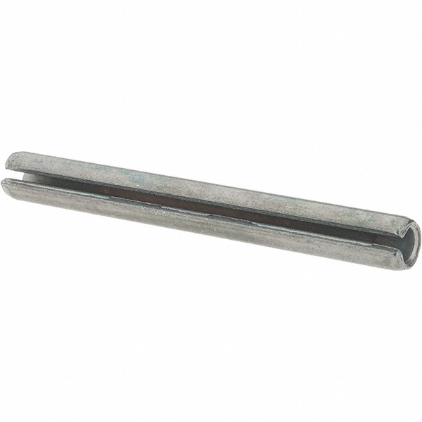 Slotted Spring Pin: 2" Long, 1070-1090 Alloy Steel