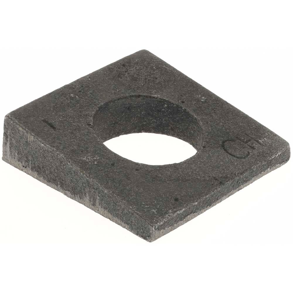 Beveled Square Washers; Bolt Size: 1 ; Material: Iron