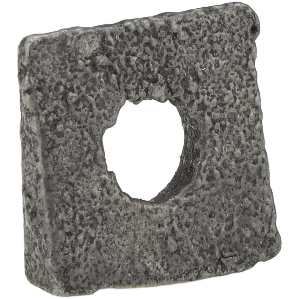 Beveled Square Washers; Material: Iron ; Minimum Thickness (Inch): 7/32 ; Bolt Size (Inch): 1/4 ; Inside Diameter (Inch): 5/16 ; UNSPSC Code: 31161802