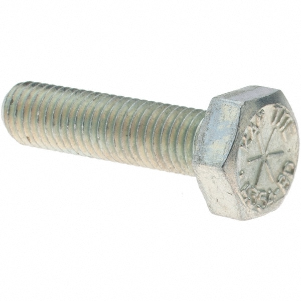 Value Collection - Hex Head Cap Screw: 1/4-28, 1" Length Under Head ...