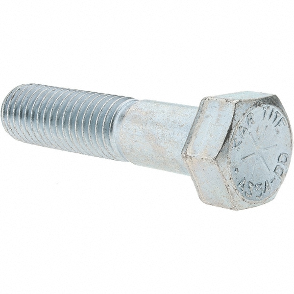 Made in USA - Hex Head Cap Screw: 5/8-11 x 2-3/4″, Grade 5 Steel