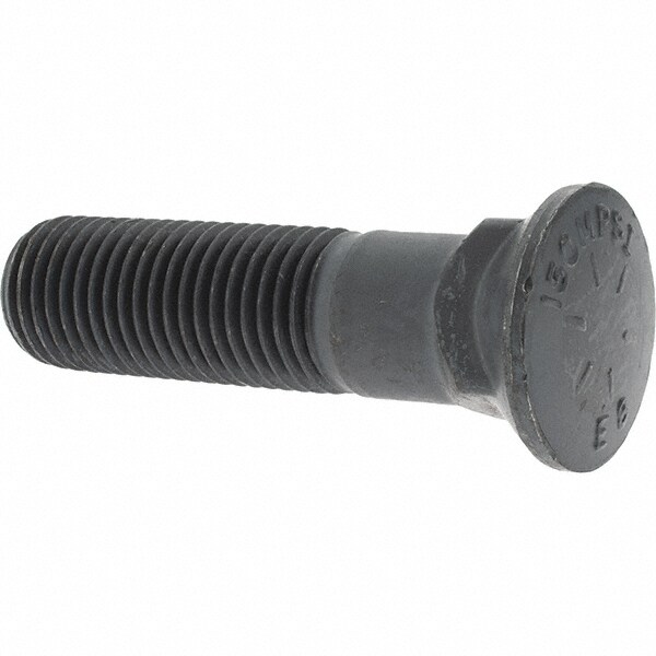 1-1/4-7 UNC, 5" OAL, Alloy Steel Plow Bolt
